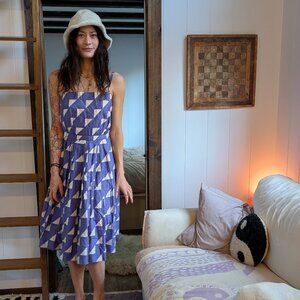 Vintage 80's RARE Albert Nipon Preferred sun dress